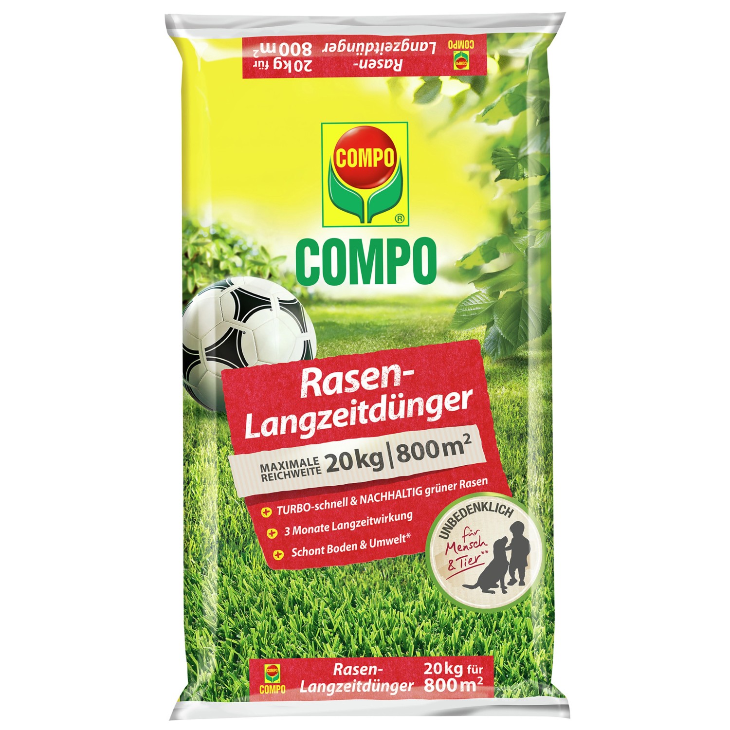 Compo Rasen-Langzeitdünger 20 kg von Compo