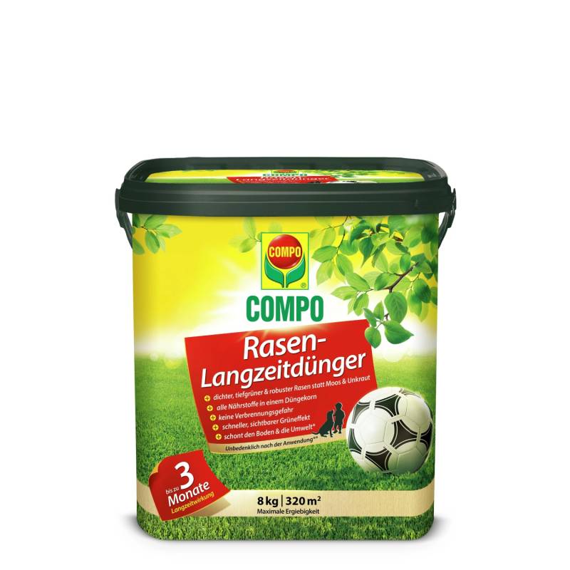 Compo Rasen-Langzeitdünger 8 kg von Compo