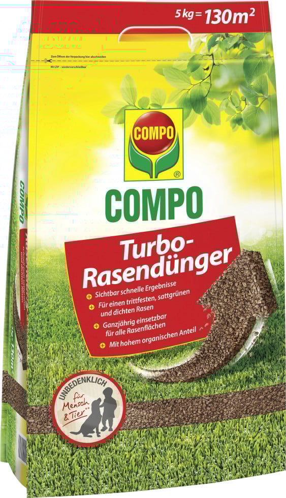 Compo Rasendünger Turbo 5 kg Compo Rasendünger Turbo 5 kg von Compo