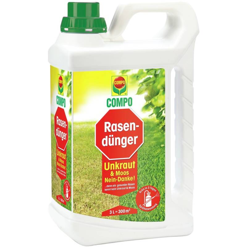 Compo Rasendünger Unkraut und Moos Nein-Danke 2,5 l von Compo