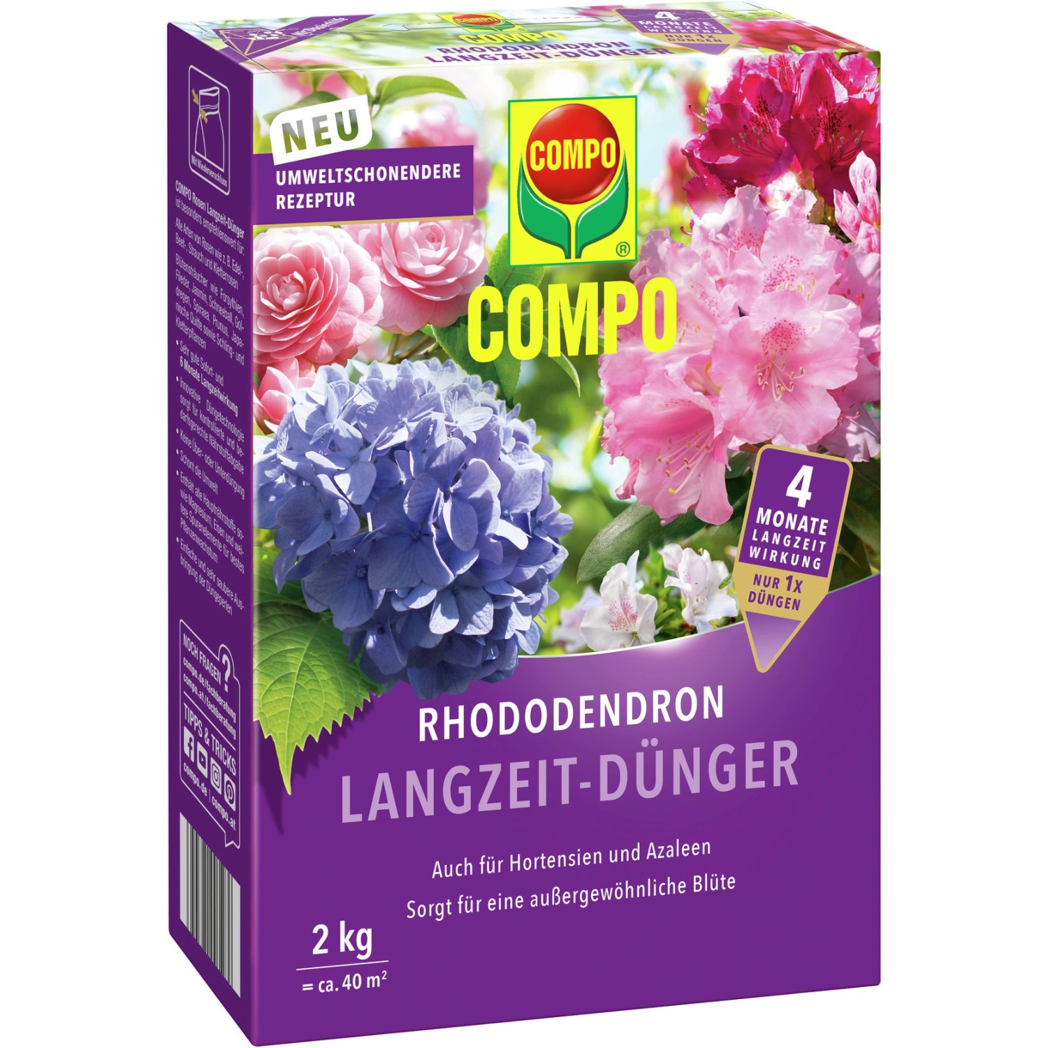 Compo Rhododendron Langzeit-Dünger 2 kg von Compo