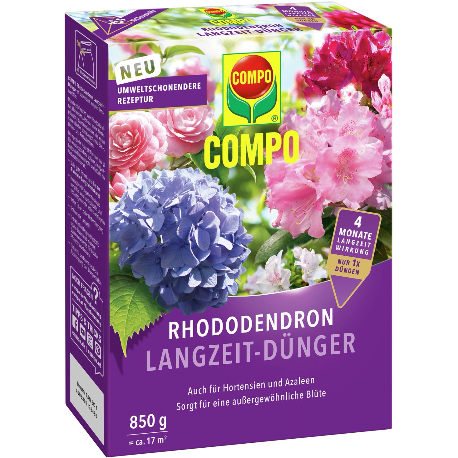 Compo Rhododendron Langzeit-Dünger 850 g von Compo