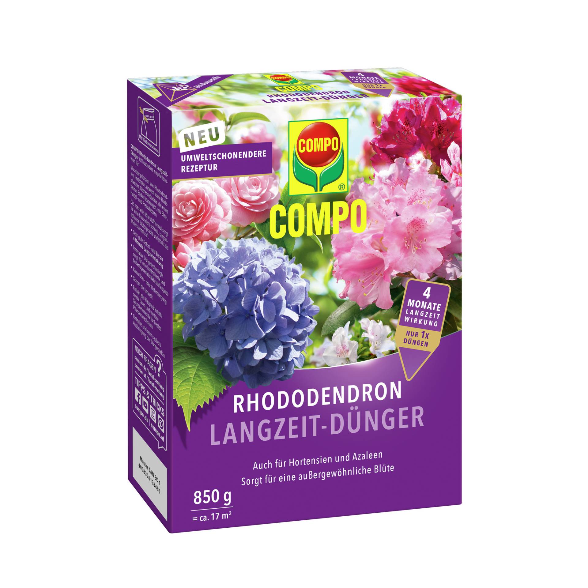 Compo Rhododendron-Langzeitdünger 850 g von Compo