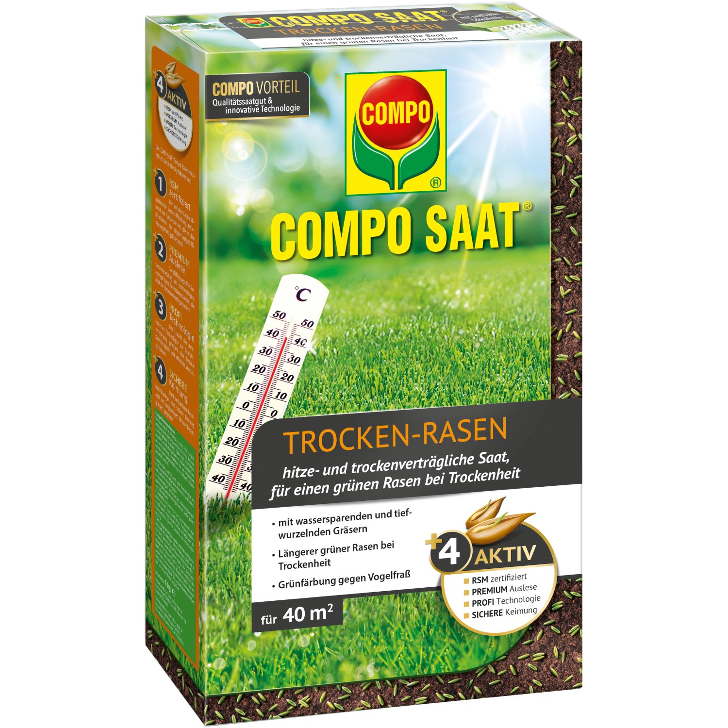 Compo SAAT® Trocken-Rasen 1 kg für 40 m² von Compo