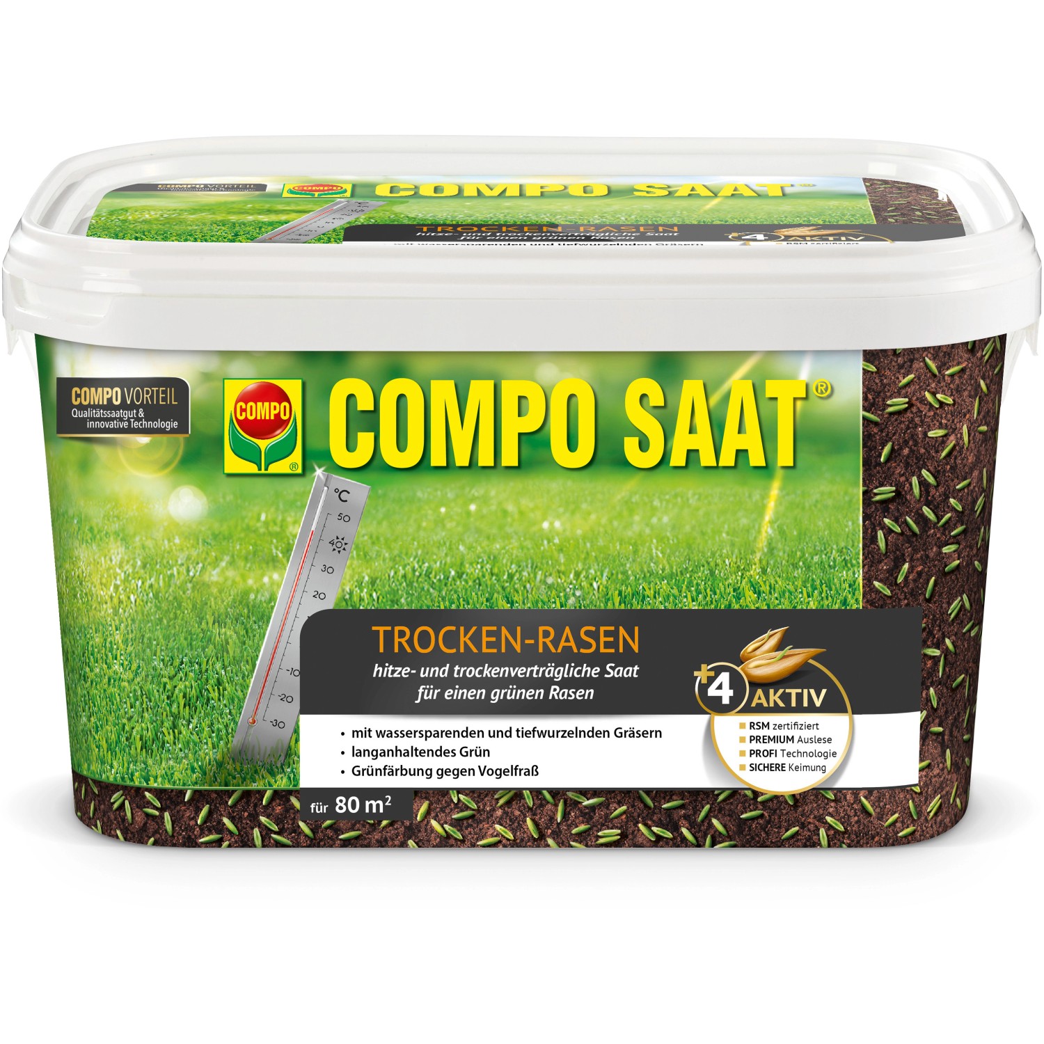 Compo Saat® Trocken-Rasen 2 kg für 80 m² von Compo