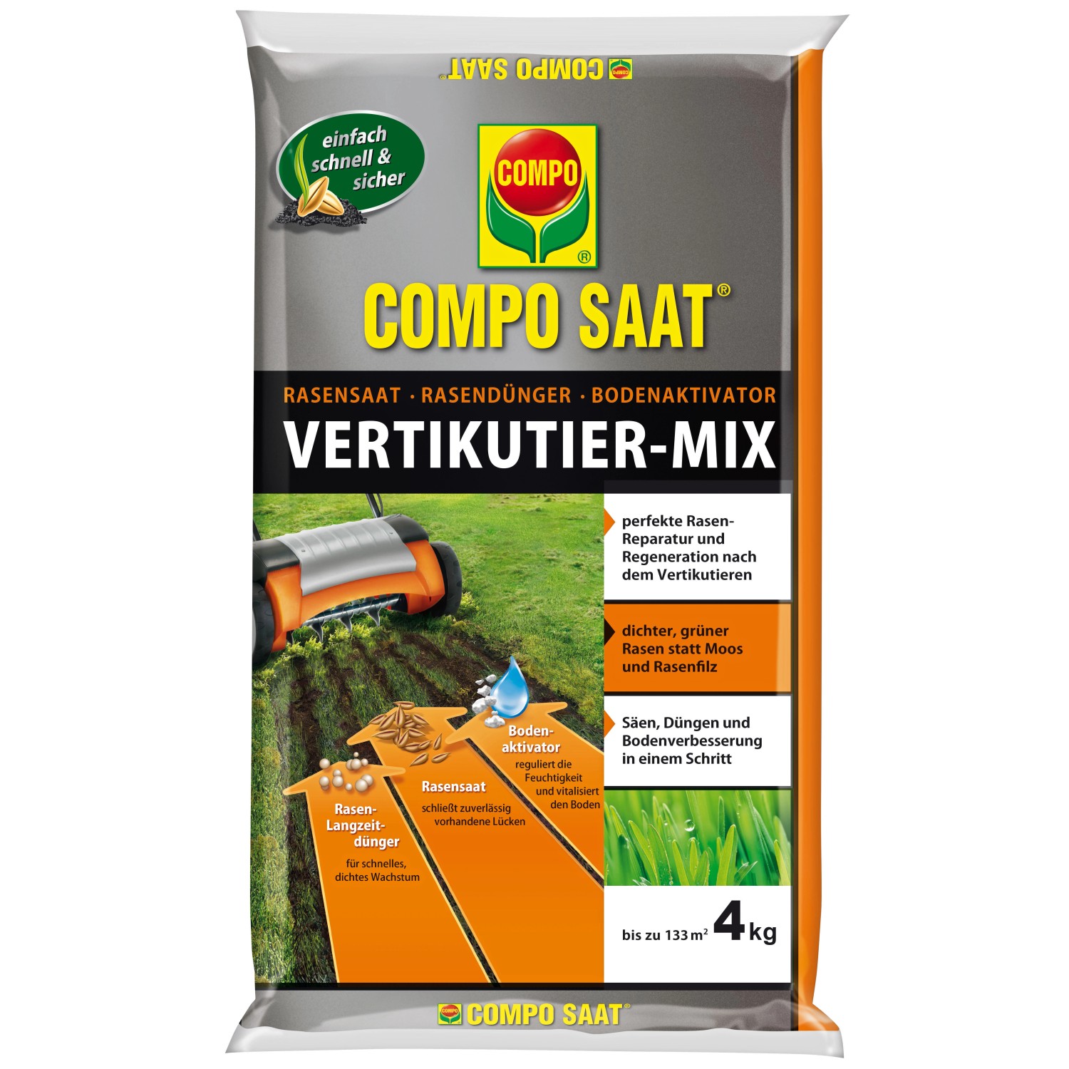 Compo Saat® Vertikutier-Mix 4 kg von Compo