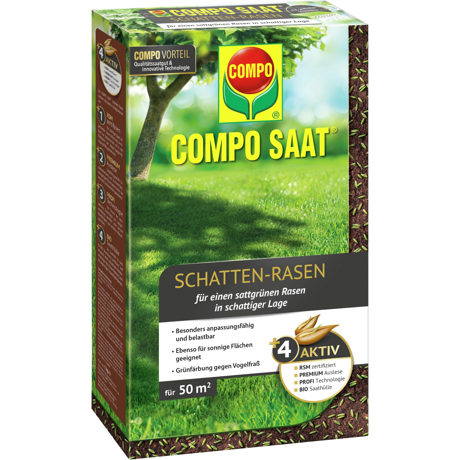 Compo Saat Schatten-Rasen 1 kg von Compo