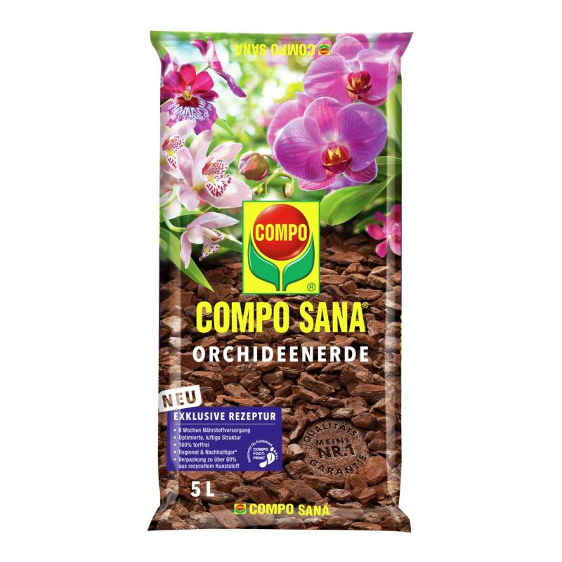 Compo Sana Orchideenerde 5 l torffrei von Compo