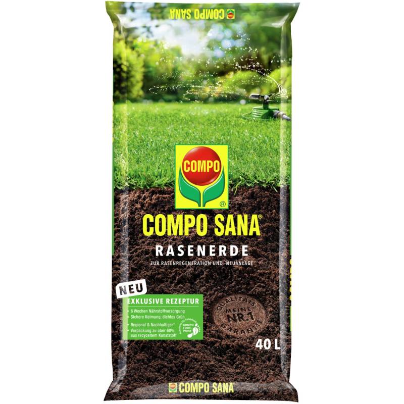 Compo Sana Rasenerde 1 x 40 l von Compo