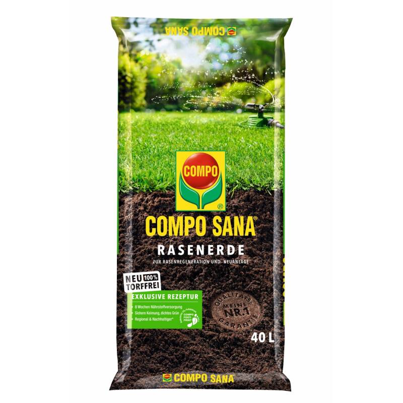 Compo Sana Rasenerde Torffrei 36 x 40 l von Compo