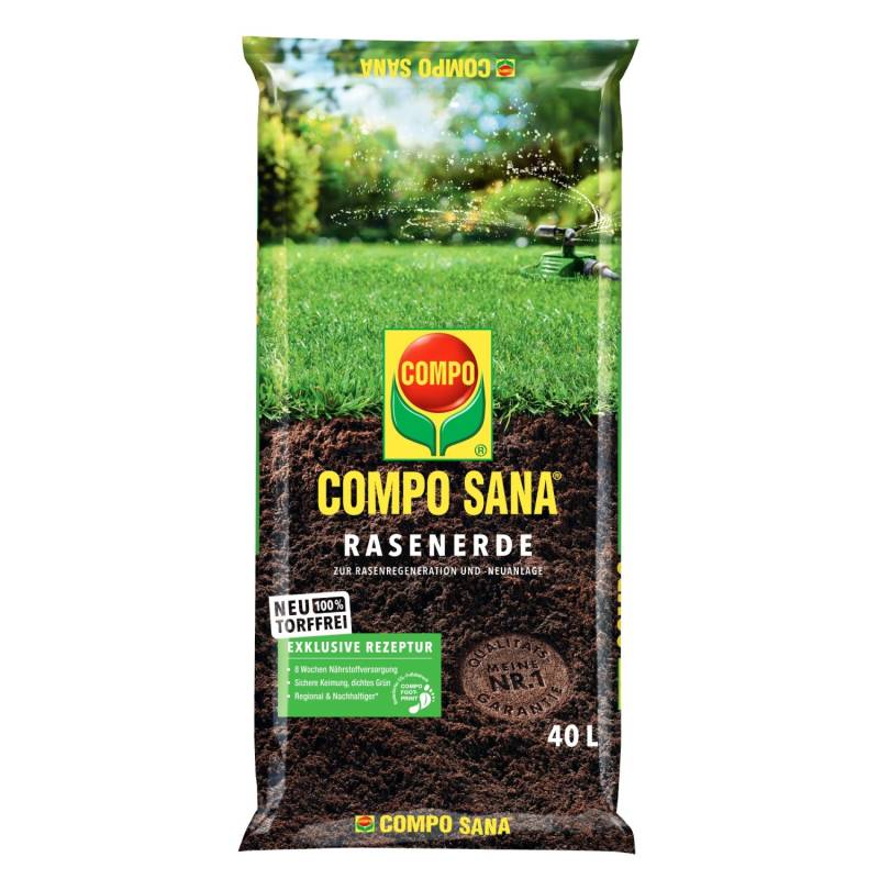 Compo Sana Rasenerde torffrei 40 l von Compo