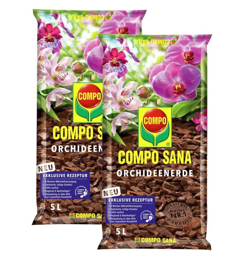 Compo Spezialerde Sana Orchideenerde von Compo