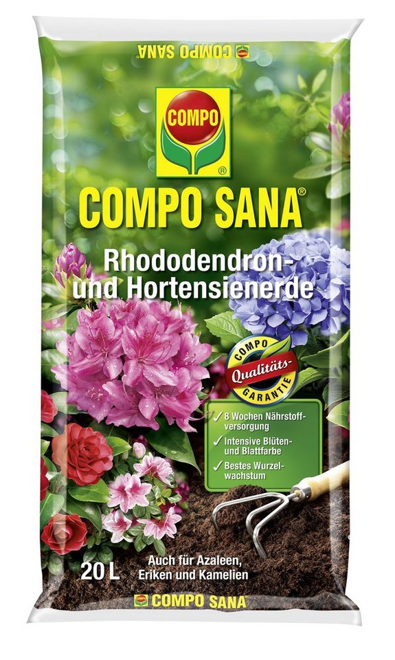 Compo Spezialerde Rhodo- und Hortensienerde von Compo