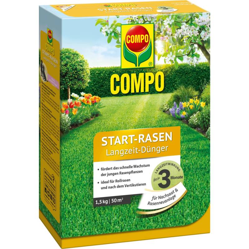Compo Start-Rasen Langzeit-Dünger 1,5 kg von Compo