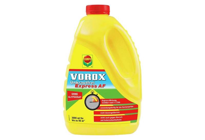 Compo Unkrautbekämpfungsmittel COMPO VOROX Unkrautfrei Express AF, 3 Liter von Compo