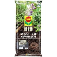 Bio Anzucht und Kräutererde, 20 Ltr - Compo von Compo