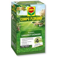 Langzeit Rasendünger COMPO FLORANID Rasen Langzeit-Dünger 3 kg von Compo