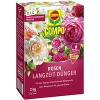 Compo - Rosen Langzeit-Dünger - 2 kg für ca. 35 m² von Compo