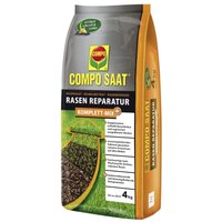 Saat Rasen Reparatur Komplett-Mix Plus 4kg Rasendoktor Nachsaat Rasensamen - Compo von Compo