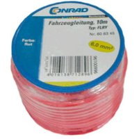 606345 Fahrzeugleitung FLRY-B 1 x 6mm² Rot 10m 606345 Fahrzeugleitung FLRY-B 1 x 6mm² Rot 10m von Components