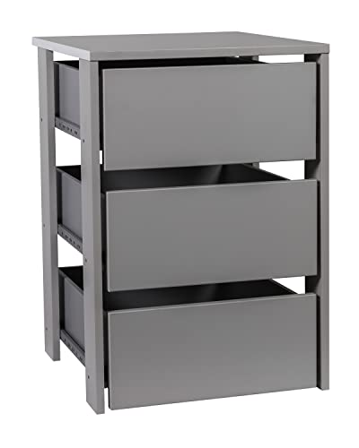 Composad | Interne Kommode für Schränke, Schubladenstruktur für Innenschränke, Abmessungen (BxHxT) 46,4 x 66,8 x 48,9 cm, Farbe Grau, Made in Italy von Composad
