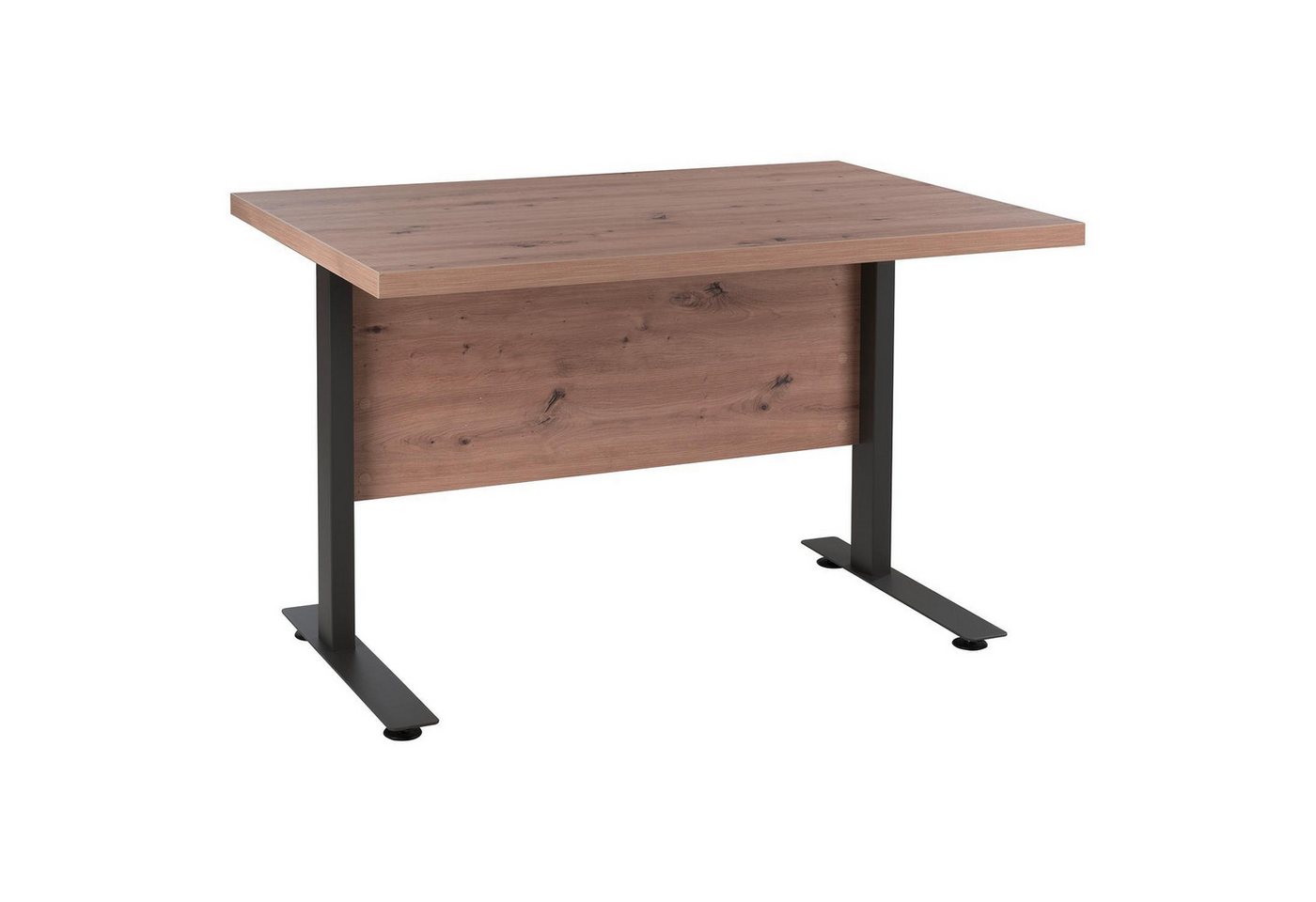 Composad Schreibtisch RILEGA, Anthrazit, Artisan Eiche Dekor, Metallgestell, B 120 x H 75 x T 80 cm Composad Schreibtisch RILEGA, Anthrazit, Artisan Eiche Dekor, Metallgestell, B 120 x H 75 x T 80 cm von Composad