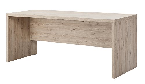 sr0735 Moderne Schreibtisch Elegante Große Robust in Eiche 180 cm x 74 cm x 69 cm (L x H x D) von Composad