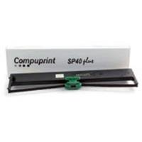 Compuprint prk6287 – 6 Schwarz Farbband, – Bänder Printserver SP40 mehr, Schwarz, Dot Matrix, schwarz, Box von Compuprint