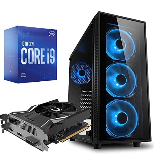 PC Gaming Medusa | Intel i9-10900F 10Cores | RAM-16GB | SSD m.2 nvme 500Gb | Nvidia Geforce GTX 1650 4Gb | WiFi | Windows 11 Pro von Computers Parts