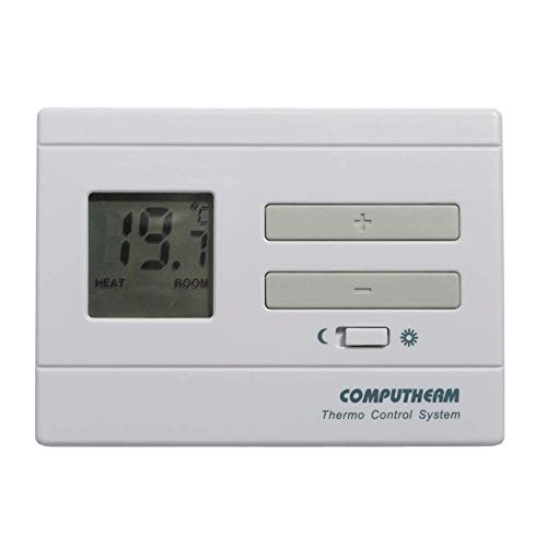 COMPUTHERM Q3 digitaler Raumthermostat, Wand-Thermostat mit Thermometer für Heizung, Klimaanlagen & Fußbodenheizung, Raum-Temperaturregler & -Messer von COMPUTHERM