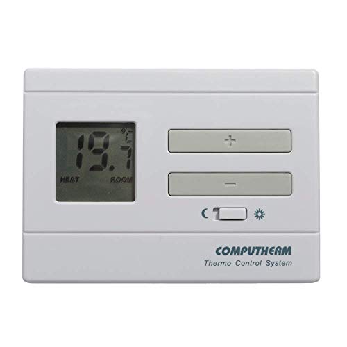 COMPUTHERM Q3 digitaler Raumthermostat, Wand-Thermostat mit Thermometer für Heizung, Klimaanlagen & Fußbodenheizung, Raum-Temperaturregler & -messer von COMPUTHERM