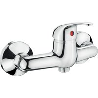 CON:P Badarmatur "Brause-Einhebelarmatur "Anza", Messing, verchromt", 1/2 Zoll Brauseabgang von Con:p