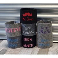 Bandarole, Toilettenpapier, Filzhülle von ConAmoreeSimpatia