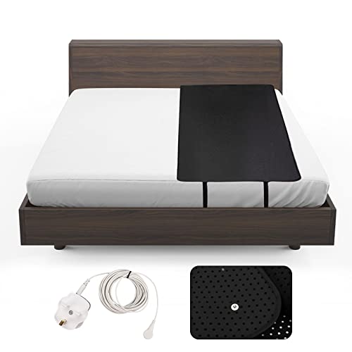 Erdungsmatte Set mit EU Erdungskabel, Antistatikmatte, Erdungsmauspad für Bett, Füße, Yoga, besseren Schlaf (70 * 180 cm) von ConBlom