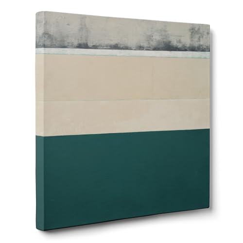 ConKrea — Blöcke beige und grün — 70 x 70 cm Abstraktes Bild auf gerahmter Leinwand zur Dekoration von Wänden im Wohnzimmer, Schlafzimmer oder Büro | Moderne Geometrie ConKrea — Blöcke beige und grün — 70 x 70 cm Abstraktes Bild auf gerahmter Leinwand zur Dekoration von Wänden im Wohnzimmer, Schlafzimmer oder Büro | Moderne Geometrie von ConKrea