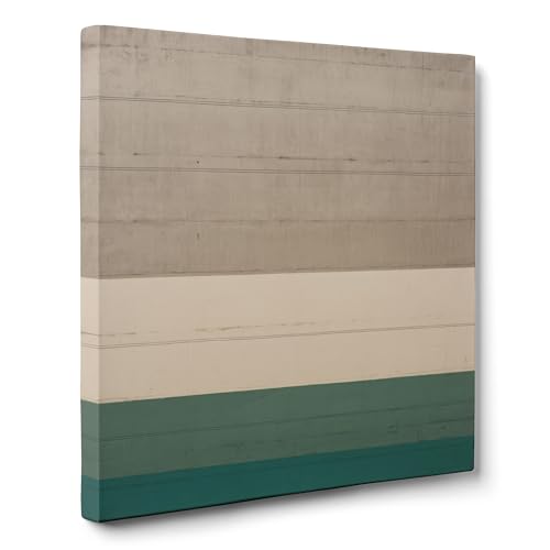 ConKrea — Grüne horizontale Streifen — 120 x 120 cm Abstraktes Bild auf gerahmter Leinwand zur Dekoration von Wänden im Wohnzimmer, Schlafzimmer oder Büro | Grüne horizontale Streifen ConKrea — Grüne horizontale Streifen — 120 x 120 cm Abstraktes Bild auf gerahmter Leinwand zur Dekoration von Wänden im Wohnzimmer, Schlafzimmer oder Büro | Grüne horizontale Streifen von ConKrea