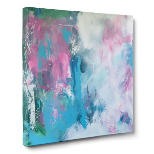 ConKrea — Lavendelblasen — 70 x 70 cm Abstraktes Bild auf gerahmter Leinwand für die Dekoration von Wänden im Wohnzimmer, Schlafzimmer oder Büro | Lyrischer Abstrakt ConKrea — Lavendelblasen — 70 x 70 cm Abstraktes Bild auf gerahmter Leinwand für die Dekoration von Wänden im Wohnzimmer, Schlafzimmer oder Büro | Lyrischer Abstrakt von ConKrea