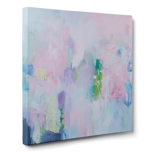 ConKrea — Rosa und Grüner Nebel — 100 x 100 cm Abstraktes Bild auf Leinwand gerahmt zur Dekoration von Wänden im Wohnzimmer, Schlafzimmer oder Büro | Gestenmalerei ConKrea — Rosa und Grüner Nebel — 100 x 100 cm Abstraktes Bild auf Leinwand gerahmt zur Dekoration von Wänden im Wohnzimmer, Schlafzimmer oder Büro | Gestenmalerei von ConKrea