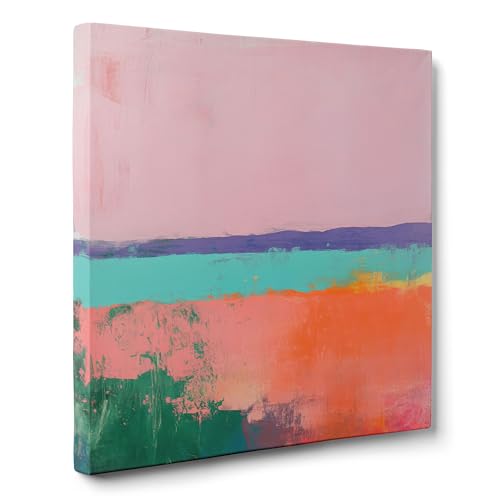 ConKrea — Weiche rosa und pfirsichfarbene Pinsel — 70 x 70 cm Abstraktes Bild auf gerahmter Leinwand zur Dekoration von Wänden im Wohnzimmer, Schlafzimmer oder Büro | Emotionaler Abstrakt ConKrea — Weiche rosa und pfirsichfarbene Pinsel — 70 x 70 cm Abstraktes Bild auf gerahmter Leinwand zur Dekoration von Wänden im Wohnzimmer, Schlafzimmer oder Büro | Emotionaler Abstrakt von ConKrea