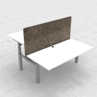Steh-/Sitz-Bench-Schreibtisch 501-88 von ConSet Büromöbel GmbH