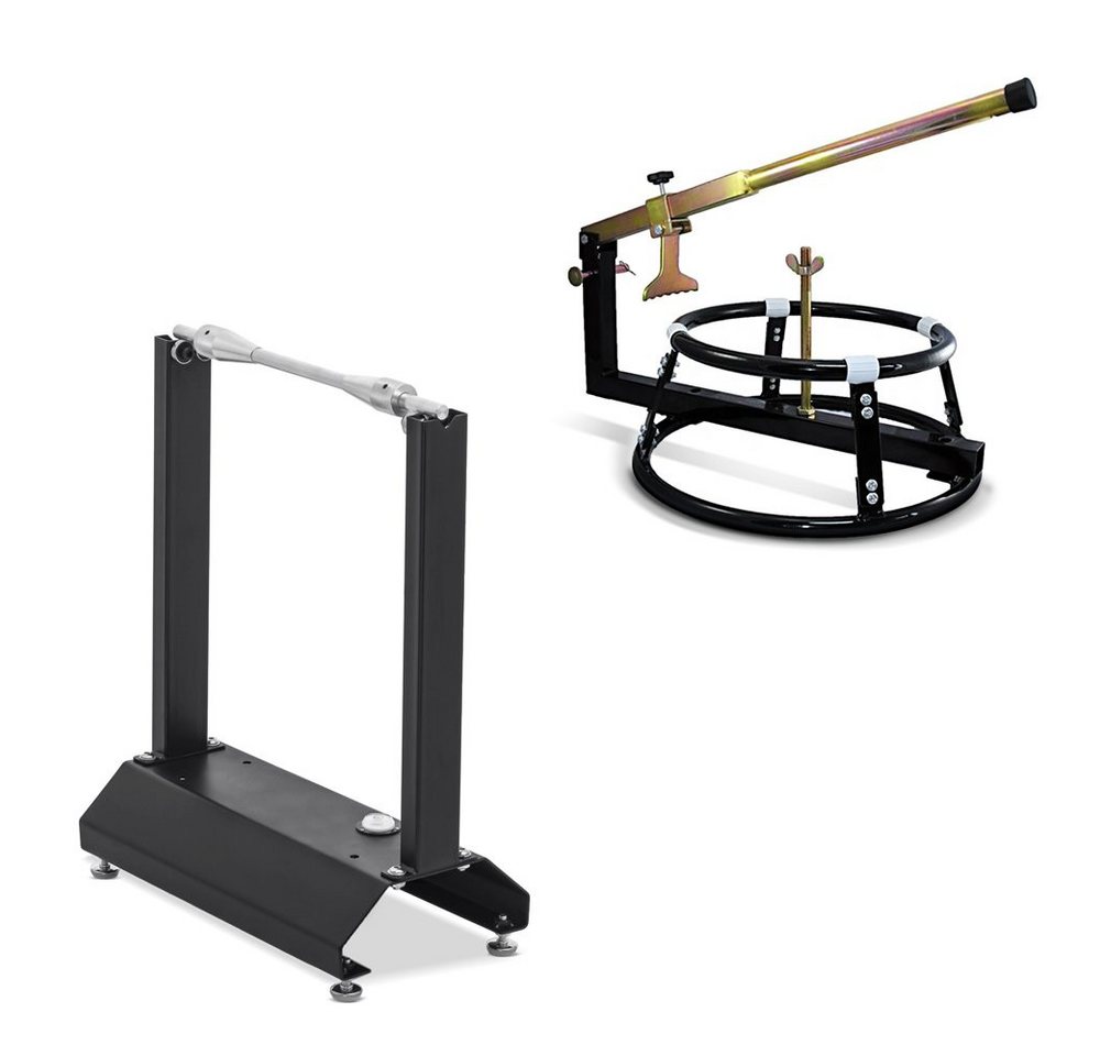 ConStands Reifenmontagemaschine Motorrad Reifenmontiergerät + Wuchtbock Set WO-1+WU-1 # sw ConStands Reifenmontagemaschine Motorrad Reifenmontiergerät + Wuchtbock Set WO-1+WU-1 # sw von ConStands
