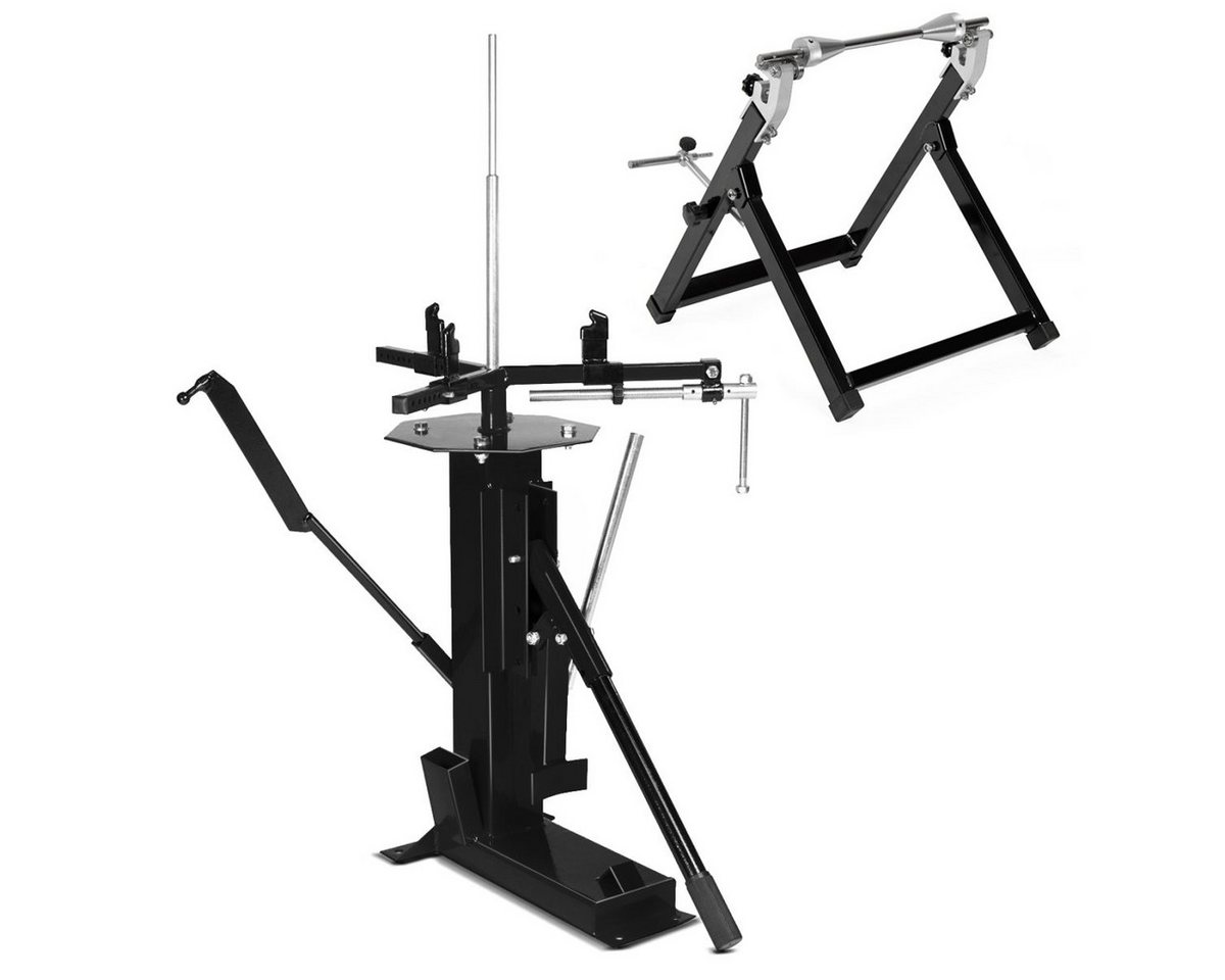 ConStands Reifenmontagemaschine Reifenmontiergerät 12-21" Set + Wuchtbock XL9 schwarz ConStands Reifenmontagemaschine Reifenmontiergerät 12-21" Set + Wuchtbock XL9 schwarz von ConStands