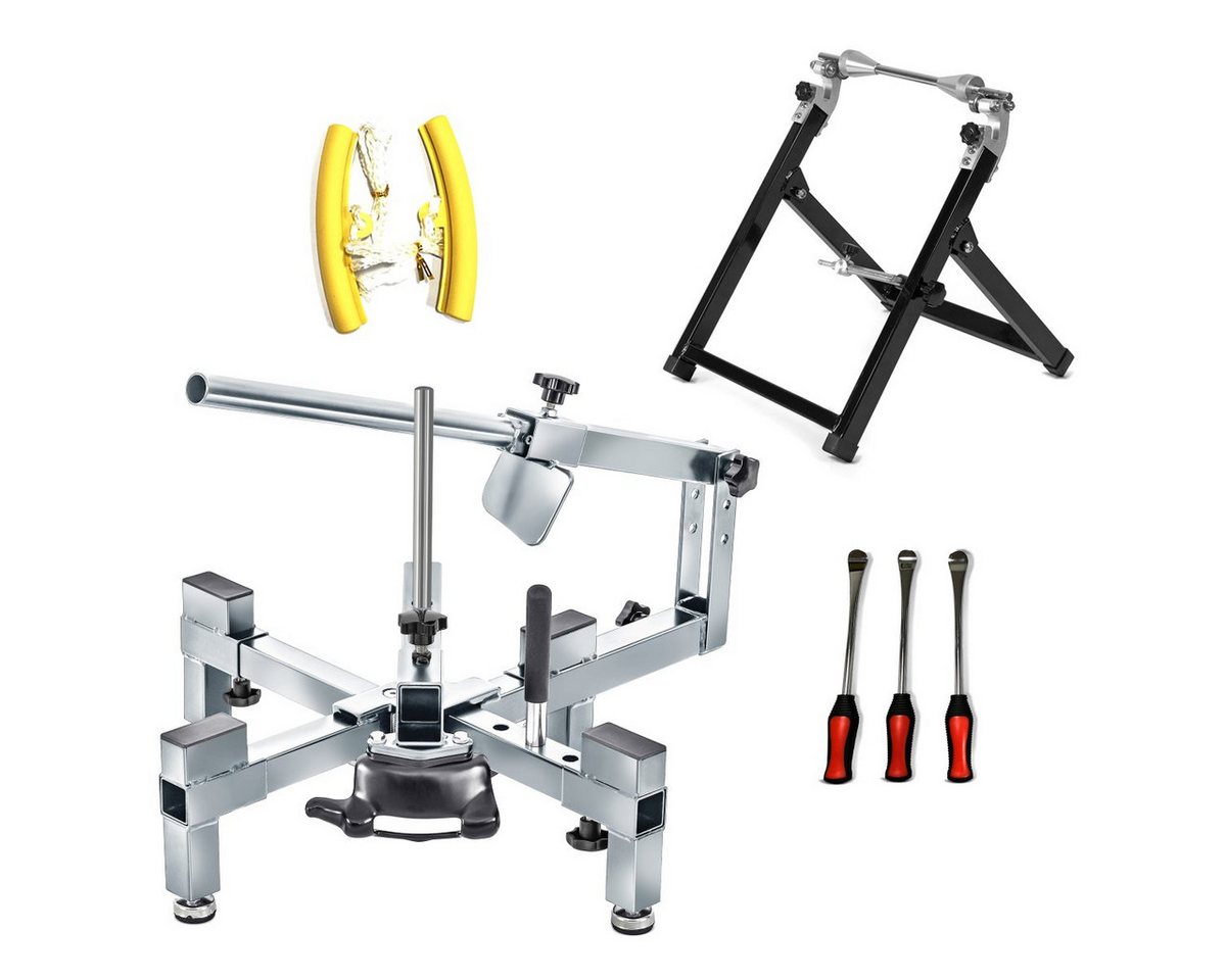 ConStands Reifenmontagemaschine Reifenmontiergerät Set + Wuchtbock + Montagewerkzeug # MD4N DPLU ConStands Reifenmontagemaschine Reifenmontiergerät Set + Wuchtbock + Montagewerkzeug # MD4N DPLU von ConStands