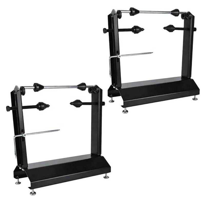 ConStands Reifenwuchtmaschine 2x Wuchtbock Motorrad / Auswuchtgerät # WU22 schwarz von ConStands