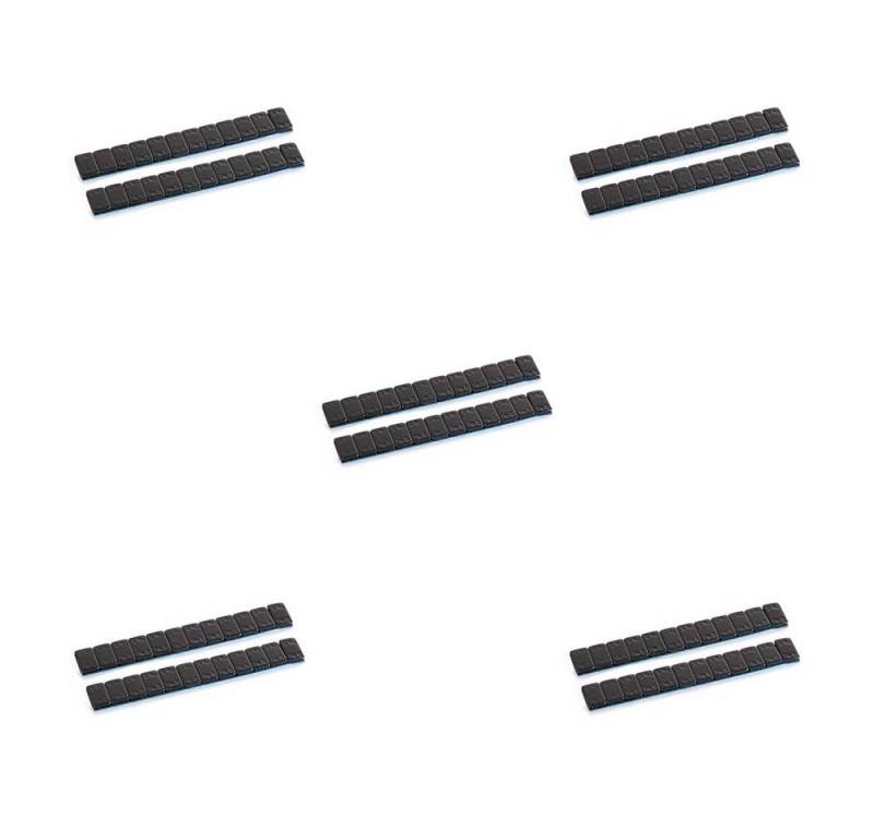 ConStands Reifenwuchtmaschine 5er-Set Auswuchtgewichte / Klebegewichte Motorrad 2 Stück 12x5g # schw von ConStands