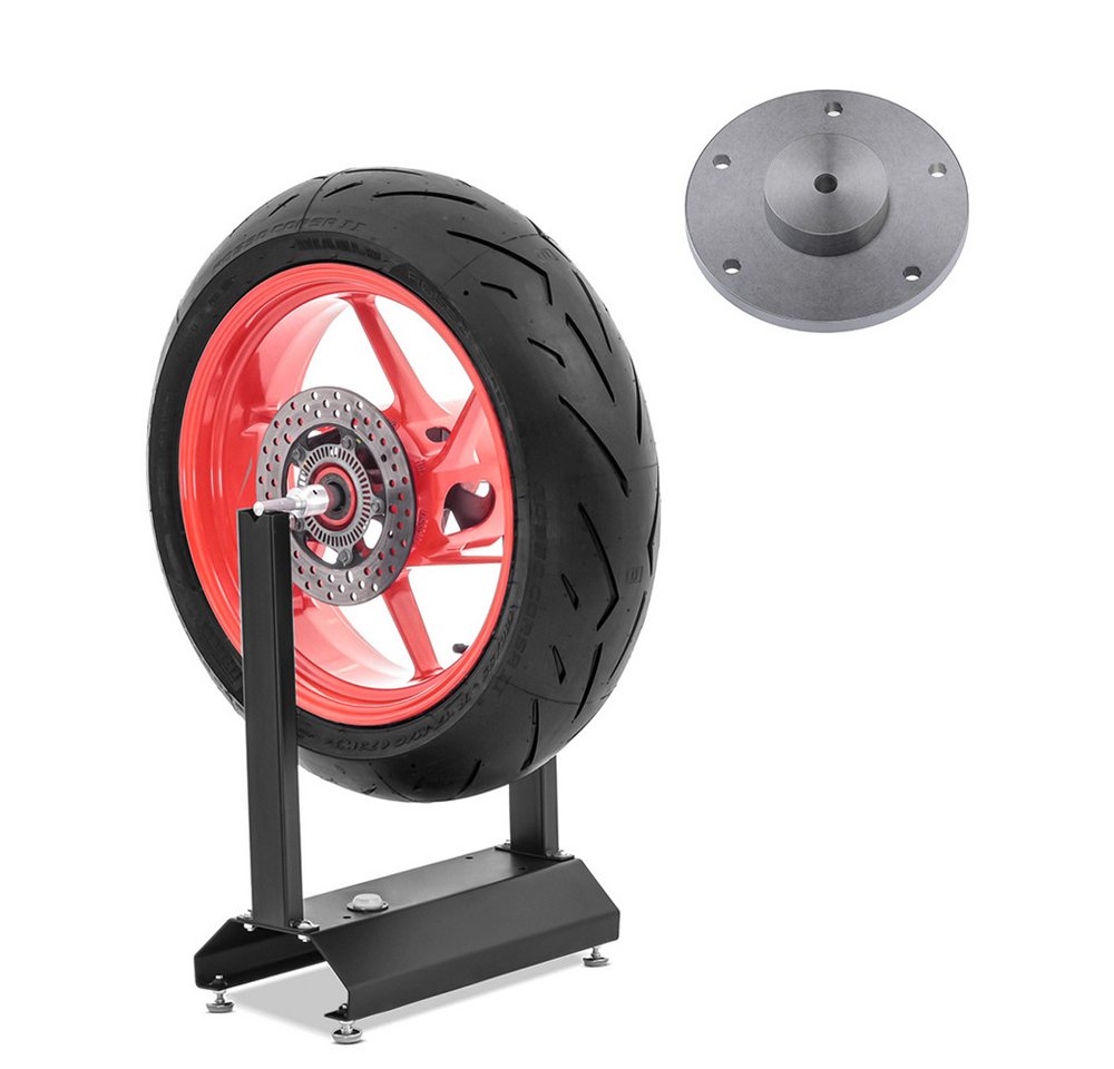 ConStands Reifenwuchtmaschine Wuchtbock Motorrad # WU-1 Auswuchtgerät schwarz + Adapter/Auswuchtadap ConStands Reifenwuchtmaschine Wuchtbock Motorrad # WU-1 Auswuchtgerät schwarz + Adapter/Auswuchtadap von ConStands