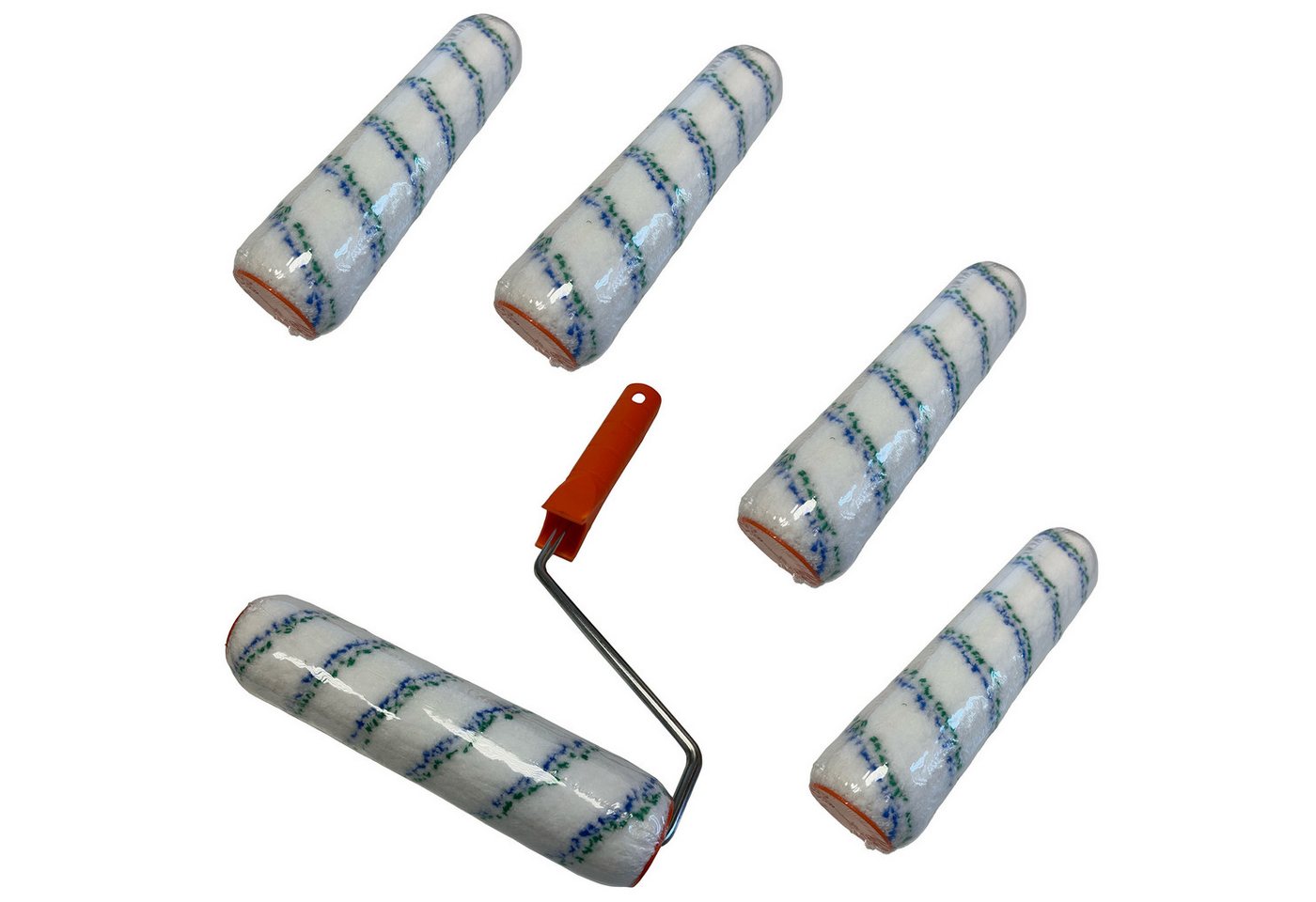 ConToo Farbroller Farbroller Malerwalze 5 St. mit Bügel Farbwalze Mikrofaser 25cm CT01 ConToo Farbroller Farbroller Malerwalze 5 St. mit Bügel Farbwalze Mikrofaser 25cm CT01 von ConToo