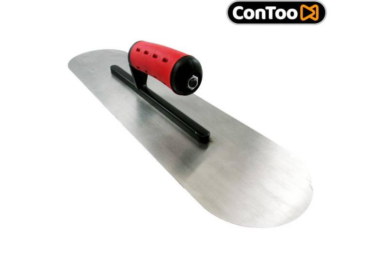 ConToo Flächenspachtel CONTOO Bodenlegerkelle 2K Zweiseitig Halbrund 475x120mm von ConToo