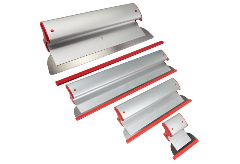ConToo Flächenspachtel SET Flächenspachtel 25cm-80cm Trockenbau Glätten Putz Spachteln CT01 von ConToo