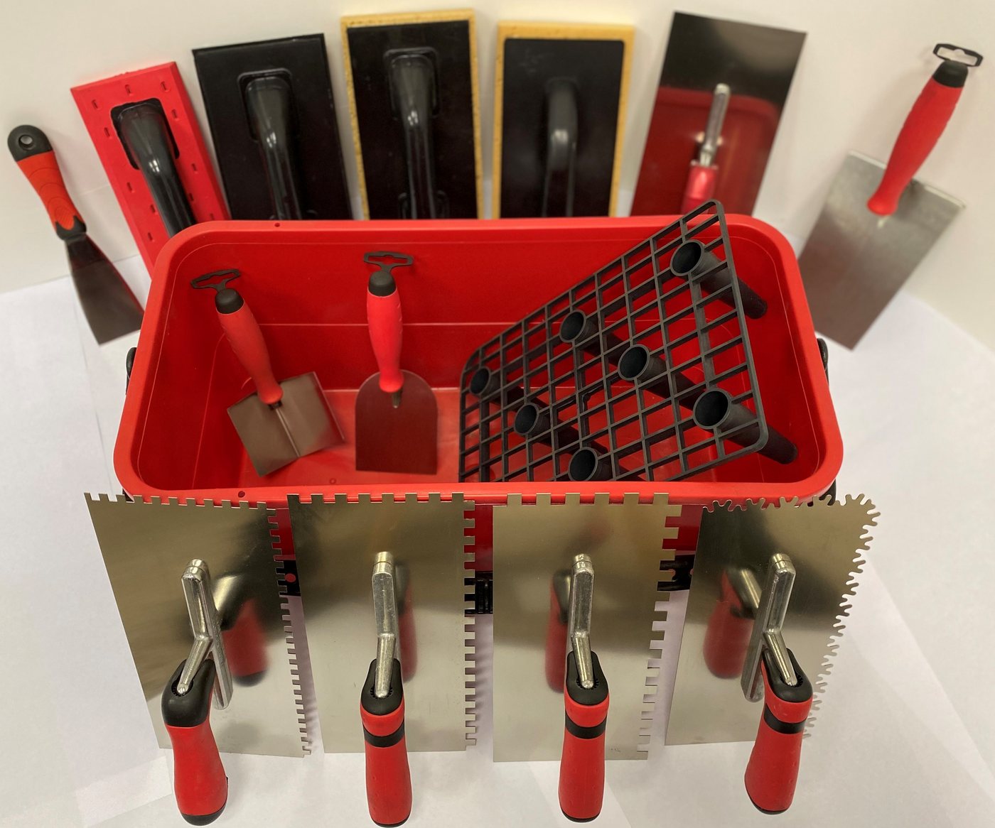ConToo Fliesenspachtel Fliesenlegerset Fugbox 15-teilig Handwerkerset - CT03_15 ConToo Fliesenspachtel Fliesenlegerset Fugbox 15-teilig Handwerkerset - CT03_15 von ConToo